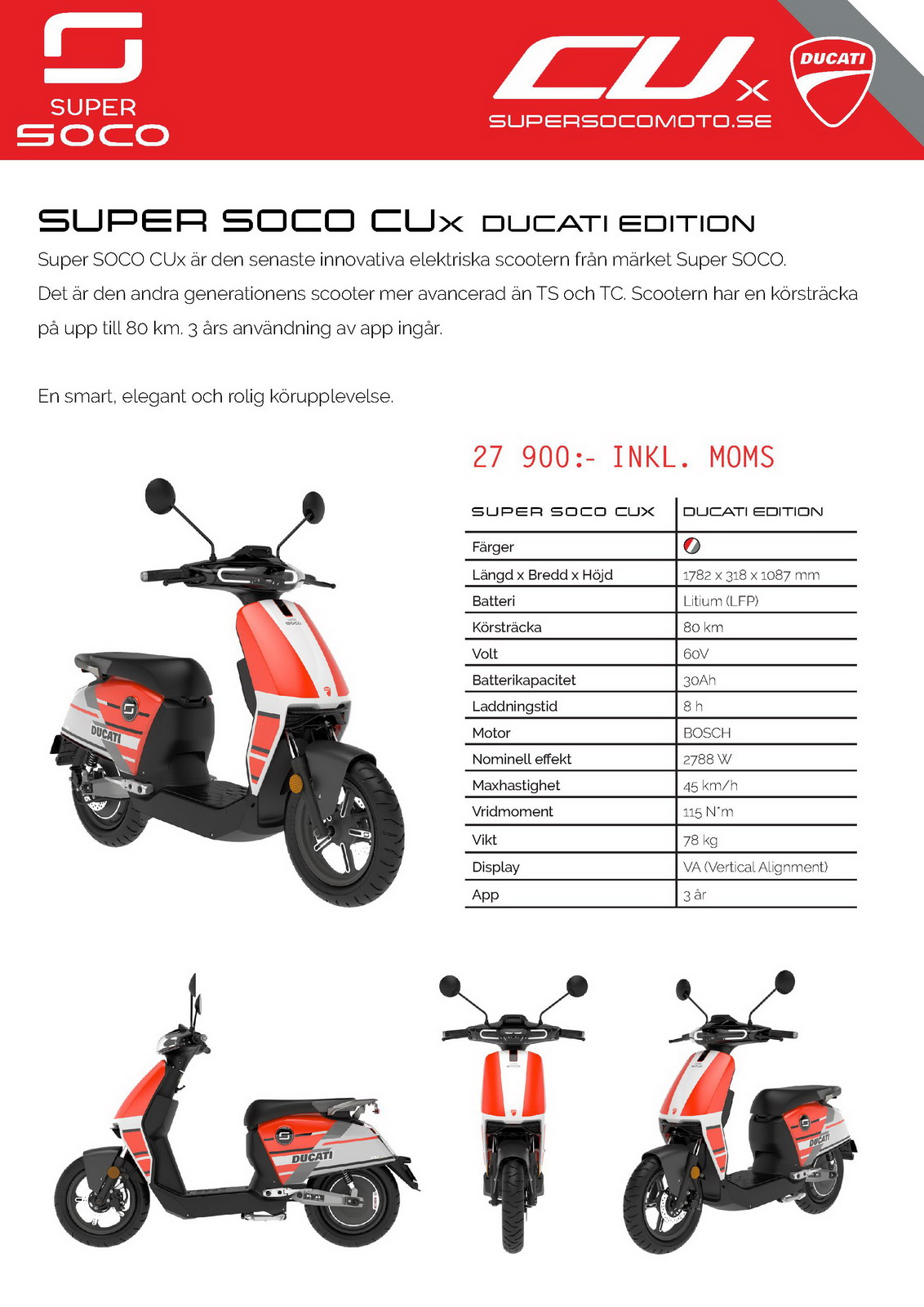 Flyer Super SOCO Cux SE ATV 01471